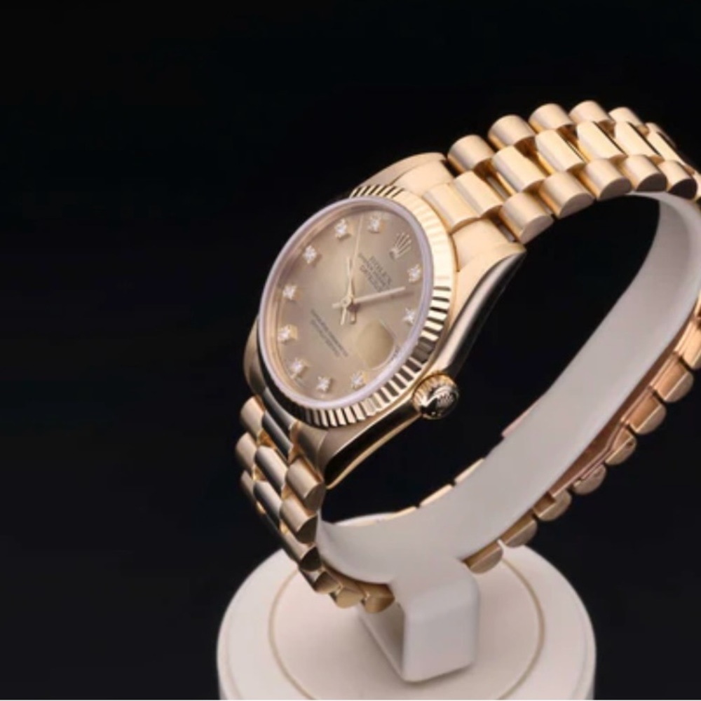 Gold watch